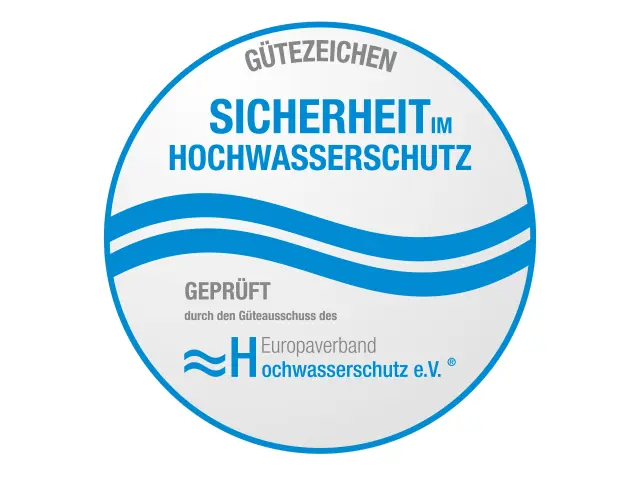 Keurmerk hoogwaterbescherming Europaverband Hochwasserschutz